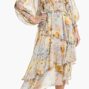 Floral Chiffon Dress